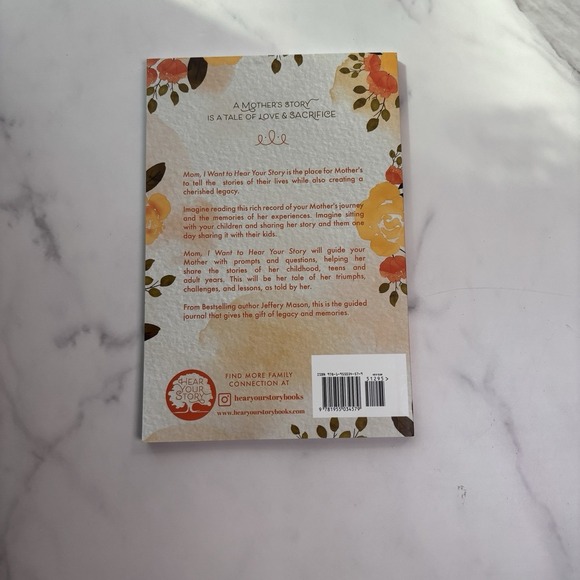 Mom, I Want to Hear Your Story: A Mother's Guided Journal To Share Her Life & He - Picture 6 of 8
